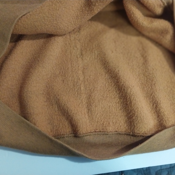 Hanes Her Way Brown Sweatshir Size XXL Vintage - Picture 6 of 8